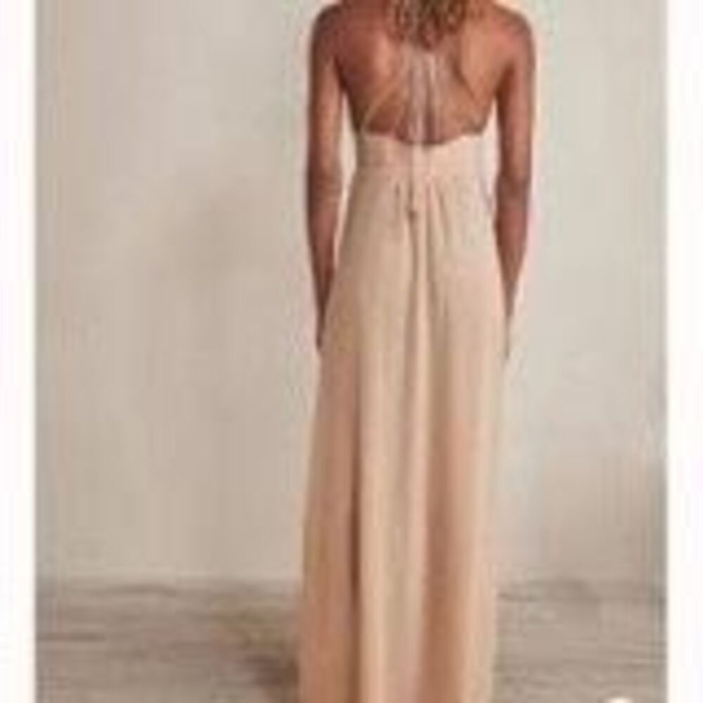 New Free People Current Obsession Maxi Slip Dress Long Sz S‎ Small Sheer Sexy - Picture 2 of 7